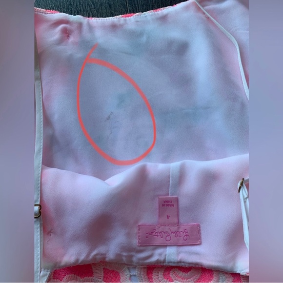 Lilly Pulitzer Beth Rose Lace Slip Dress - Picture 11 of 14